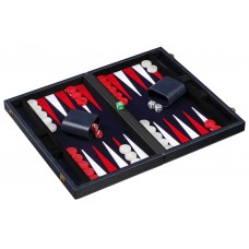 Backgammon di colore blu notte