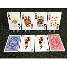 Playing card double decks
