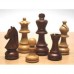 Completo di scacchi in legno piombati selezionati e scacchiera in legno casa 5,5 cm. 